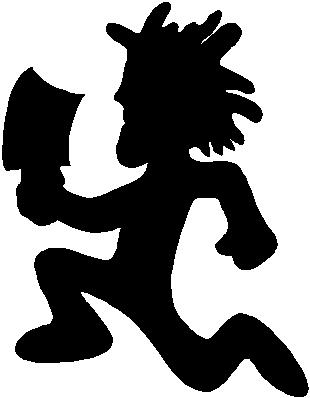 Hatchet man, Vinyl decal sticker