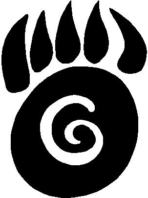 Bear Claw, Vinyl cut decal