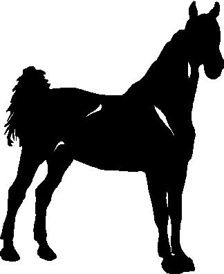 Horse, Vinyl cut decal