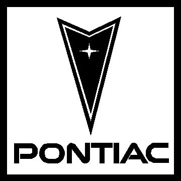 Pontiac Logo, Vinyl cut decal