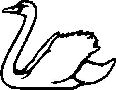 Goose, Vinyl cut decal