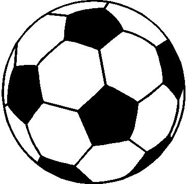 Soccer Ball, Vinyl cut decal
