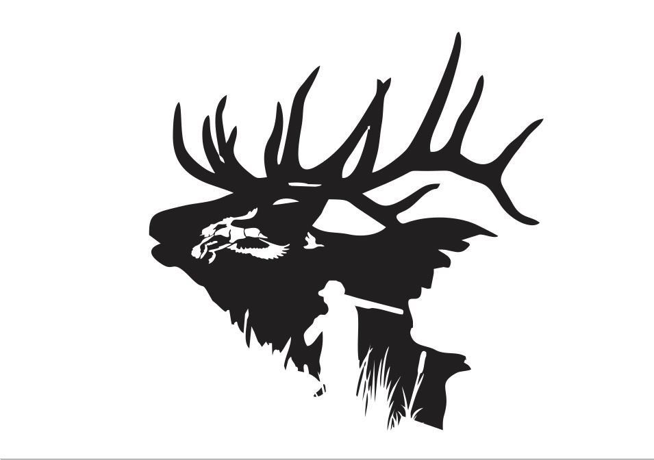 Decal Guy. Elk Head Hunting