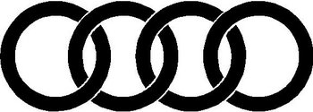 Audi Logo, Vinyl decal sticker