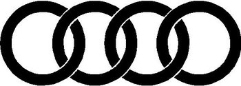 Audi Logo, Vinyl decal sticker