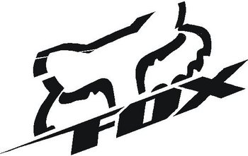 Fox logo, Vinyl decal Sticker