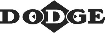 Old Dodge Logo, Vinyl cut decal