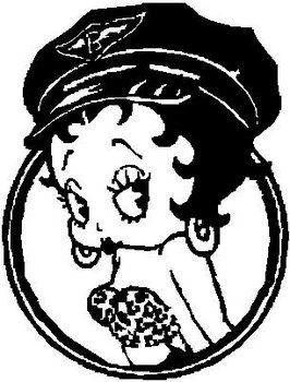 Betty Boop, vinyl decal sticker, Vinyl decal sticker
