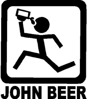 John Beer, Vinyl decal sticker