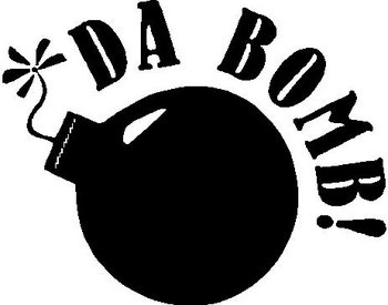 Da Bomb!, Vinyl decal sticker