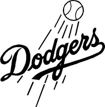 Dodgers, Vinyl decal sticker