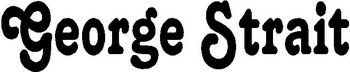 George Stait, Vinyl cut decal sticker