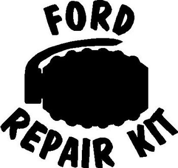 Ford Pepair Kit, Grenade, Vinyl cut decal