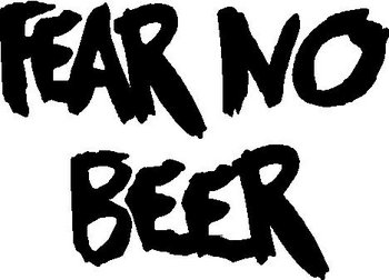 Fear No Beer, Vinyl cut decal