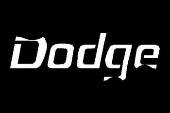 Old Dodge Logo, Vinyl cut decal