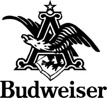 Budweiser Logo, Vinyl cut decal