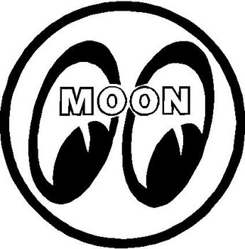 Moon Eyes, Vinyl decal sticker