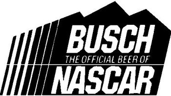 Busch, Nascar, Vinyl cut decal