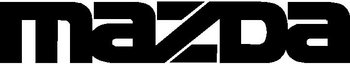 Mazda Logo, Vinyl cut decal