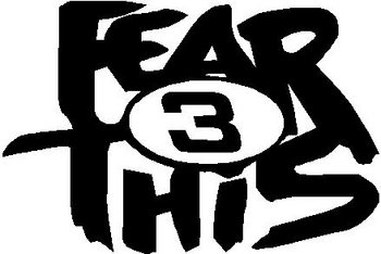 Fear This, Dale Earnhdt 3, Vinyl decal sticker
