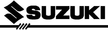 Suzuki Logo, Vinyl cut decal