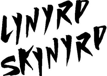 Lynyrd Skynyrd, Vinyl cut decal