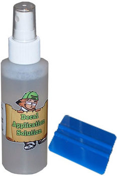Decal Guy Application Solution & Squeegee Set